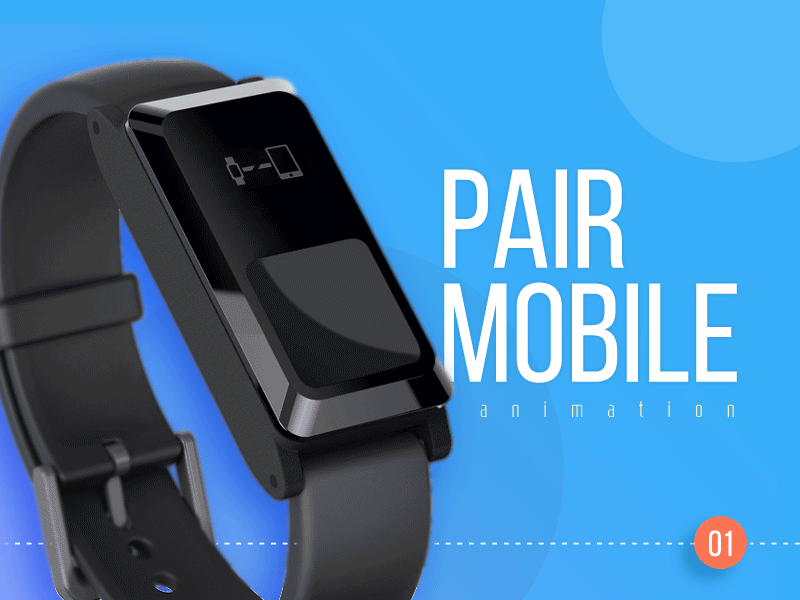 Pair mobile app care design health pair ui watch