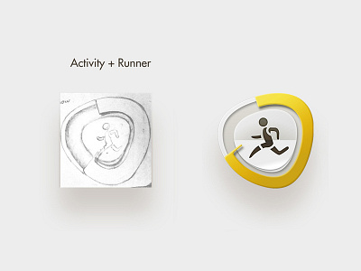 Runner Icon concept 4