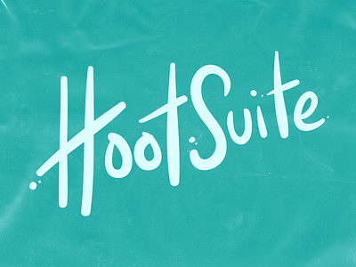 Hootsuite Lettering handlettering hootsuite ink lettering
