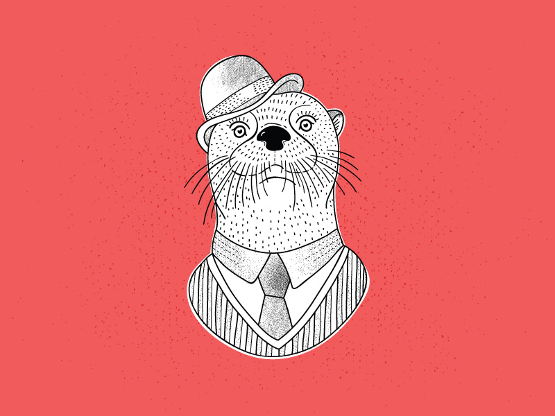Fancy Friends - Otter otter suit fancy friends
