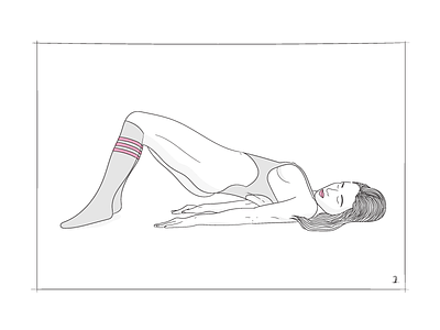 Asspiration - pt.6 ass bodysuit boob booty butt girl hair illustration nipple socks