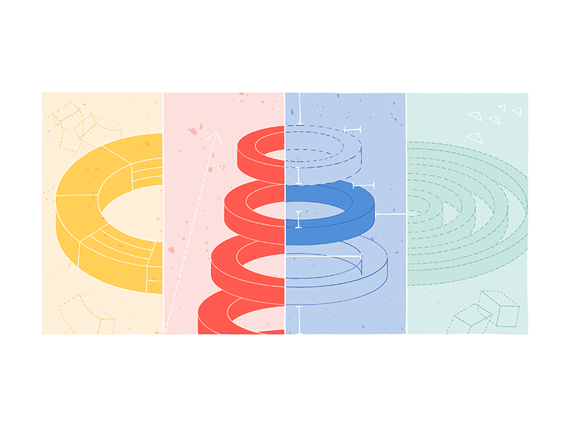 Embracing Open Design design ops scaling developer handoff innovation automation design systems illustration 3d abstract design trends