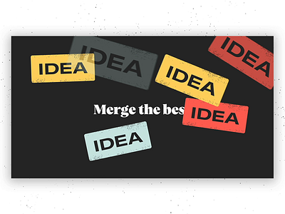 Merge your best work abstract animation branch git merge product design promo video