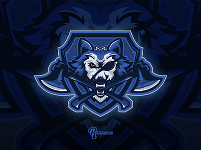 Pirates Wolf Badge Mascot for Sale!!!