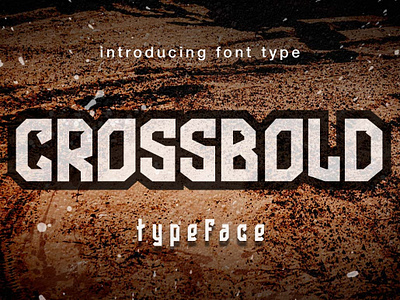 Crossbold font Display for sale esports logo font font awesome font design font display font family font for sale fonts mascot logo typeface typo typogaphy typographic typography