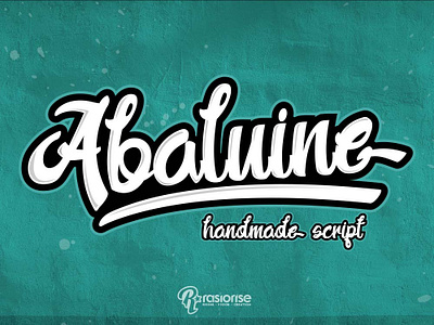 Abaluine handmade script font font design handmade font handmade type handmadefont handmadetype letter lettering lettering art lettering logo typographic typography typography art typography design