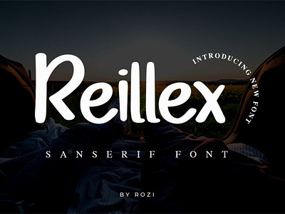 Reillex cool food funky handrawing font header san serif script stylish trendy