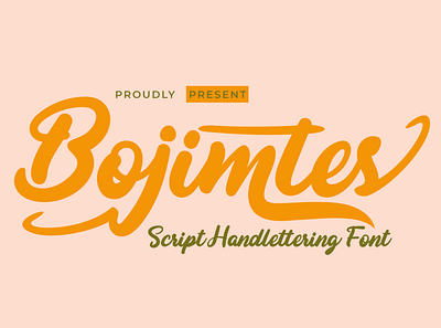 Bojimtes branding craft elegant halloween logotype multilingual professionalisms snow typeface unique