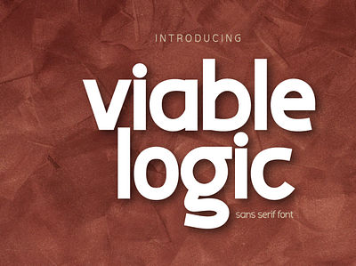 Viable Logic 1980s 1990s corporate geometric geometric sans serif modern sans serif font sans serif font sans serif typeface vintage youtube font