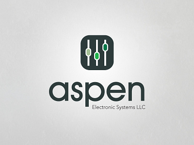Aspen Logo flat identity logo soundboard