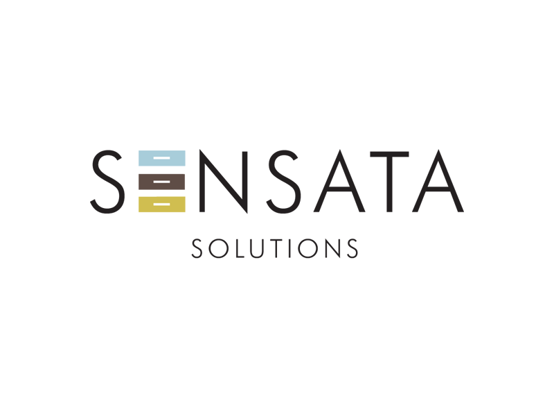 Sensata Solutions Logo identity logo simple