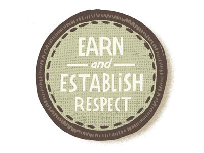 Earn and Establish Respect Badge