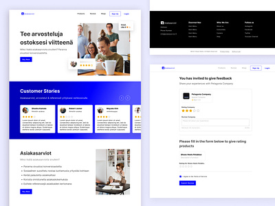 ⭐️ Customer Review E-commerce Landing Page design ecommerce ecommerce design marketplace ui ui ux ui ux design ui design ux ux design web web design website