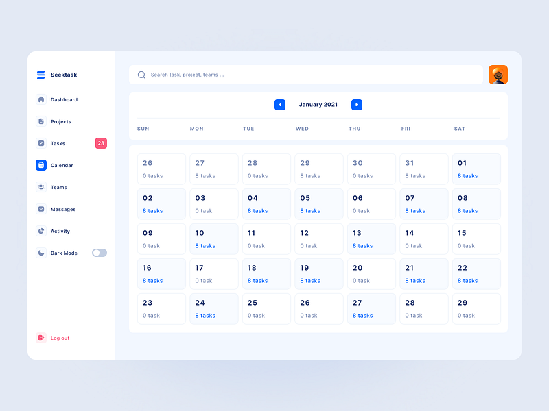Calendar designs, themes, templates and downloadable graphic elements ...