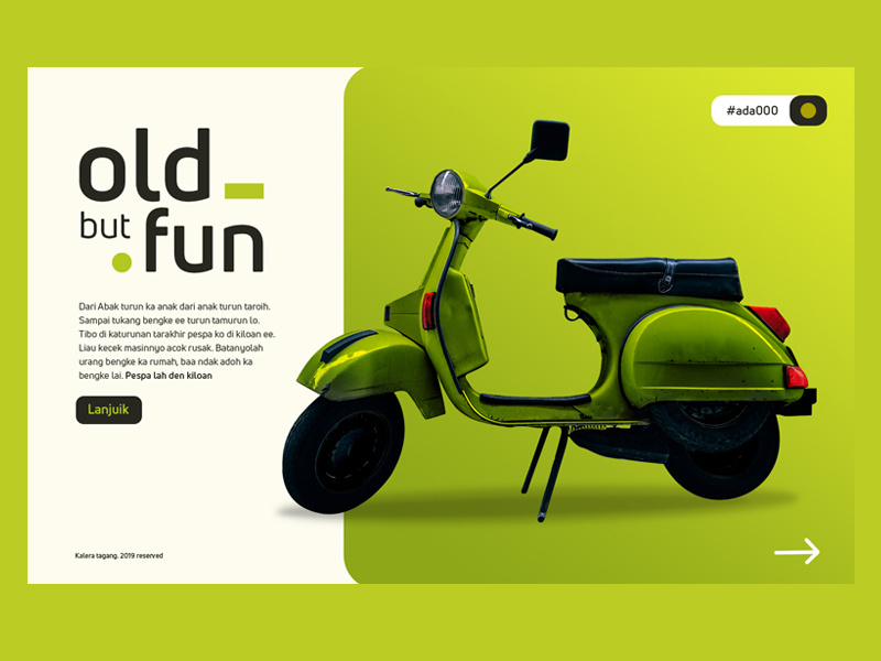 Fun classic ui design website app web typography webdesign digital ux uxdesign ui uiux uidesign