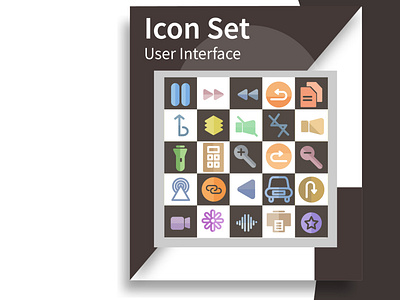 Set of outline Icons