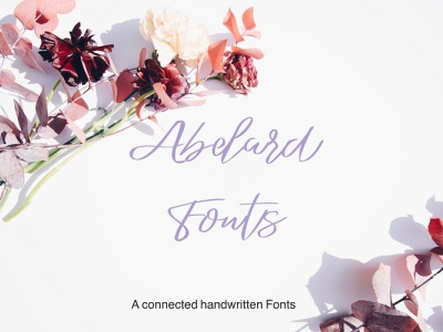 Abelard Font written