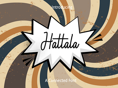 Hattala Connected Font