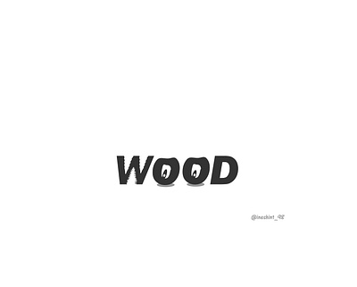 WOOD animation branding creative design design art designer icon illustration illustrations illustrator like followme logo logodesign wood woodlogo