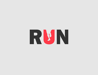 RUN animation branding design design art designer icon illustration illustrator logo logodesign