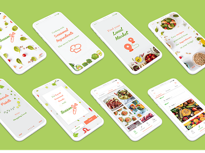 SeasonEats Mobile App Design