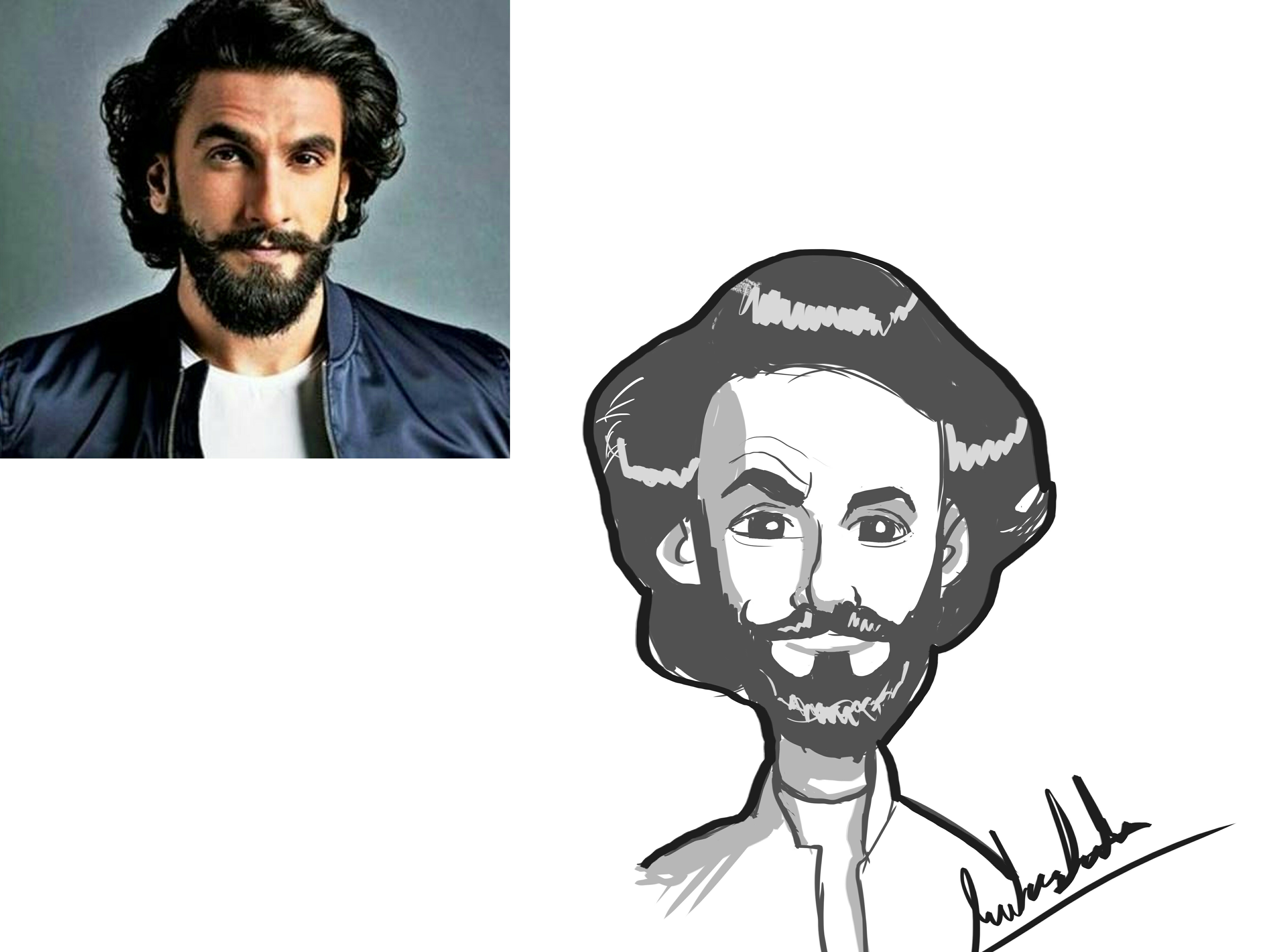 Pencil sketch of ranveersingh  Hope you like it  thank you      Drawn by surajkothiyalart Check out their page and leave a  Instagram