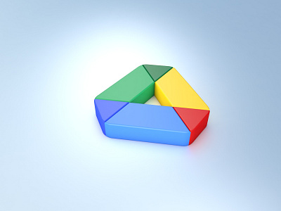 Drive New Icon Design. 3d 3d art 3d design blue cinema4d design green icon icons logo new red yellow