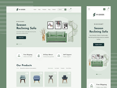 Woocomerce designs, themes, templates and downloadable graphic elements on  Dribbble