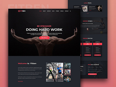 Gym & Fitness Template