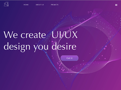 Abstract web design design ui vector web website