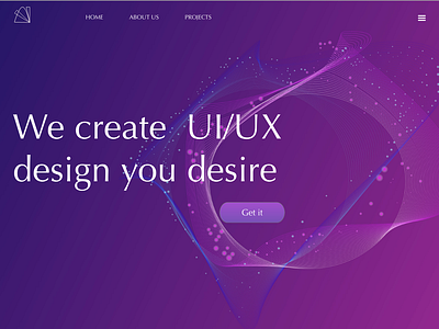 Abstract web design design ui vector web website