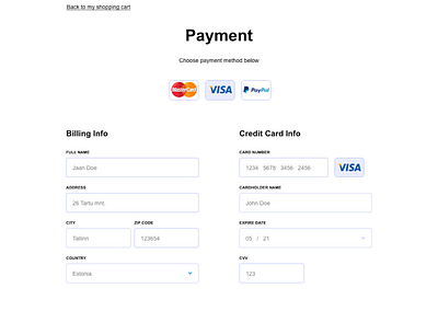 Payment Checkout checkout dailyui 002 design payment ui ux web website