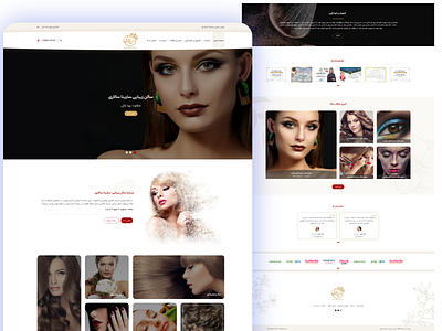 Sarina Salari Website design ui ui design web design