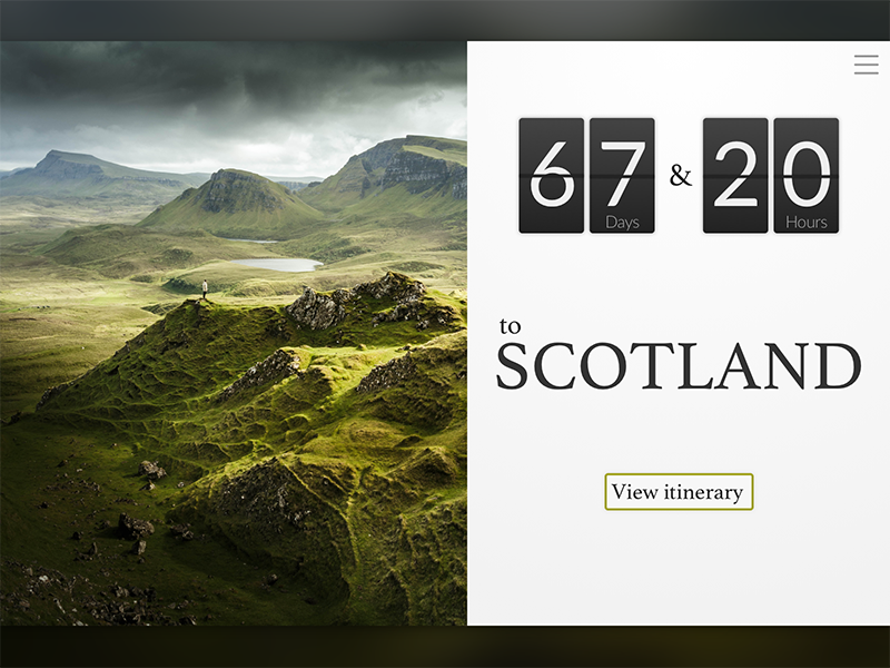 Daily UI #014 - Countdown Timer clock simple ui design timer countdown daily dailyui