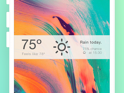 Daily UI #37 – Weather