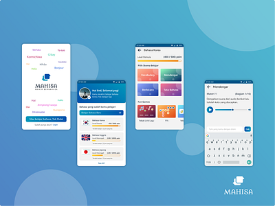 Mahisa Learning Language Mobile App