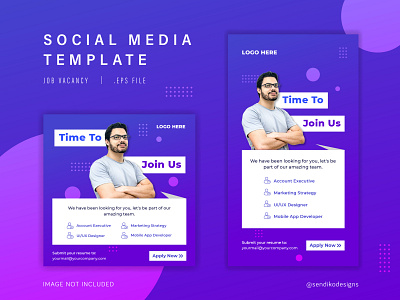 We Are Hiring | Job Vacancy | Social Media Template Design banner branding design facebook post design fb post banner hiring post instagram post instagram template job job vacancy join us post social media banner social media post social media template twitter post banner