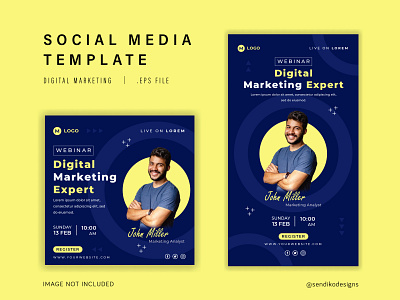 Digital Marketing | Social Media Template | Instagram Template
