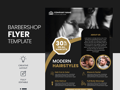 Barbershop Flyer Template