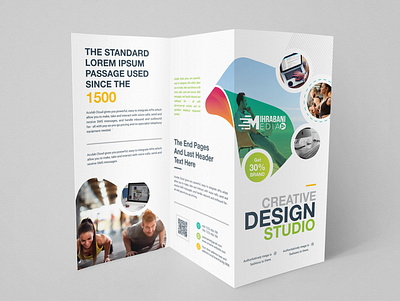 TRI FOLD BROCHURE DESIGN brochure design brochure template corporate flyer design flyer design graphic design illustration logo typography