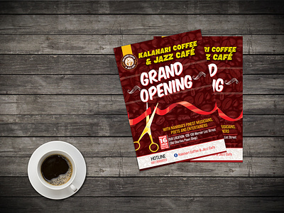 GRAND OPENING FLYER DESIGN