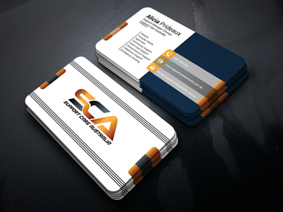 BUSINESS CARD branding business businesscard card flyer artwork graphic design illustration logo typography vector