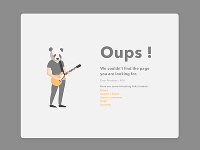 404 error #8 404 error dailyui illustration ui vector