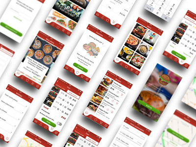 BurgerMania app app design delivery delivery app design fast food on demand ui ui ux ui ux design uiux ux