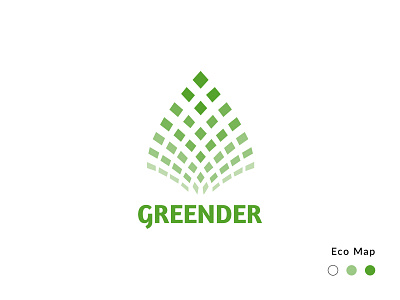 Greender Logo branding branding design design eco friendly eco map ecology logo logo design logotype logotype design