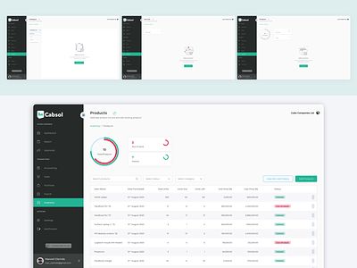 CABSOL inventory module: A case study