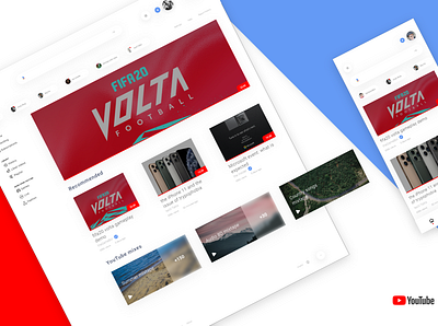 youtube redesign redesign web ui website concept youtube