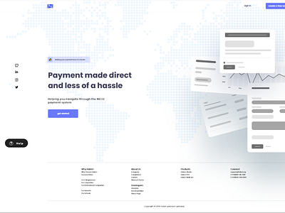 payment landing page small design payment payment app ui website concept