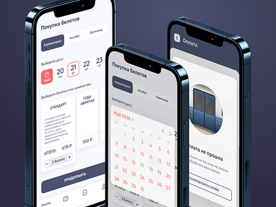 Aeroexpress Redesign - Tickets App aeroexpress app application border pass bus clear concept design figma ios iphone x mobile redesign tickets train