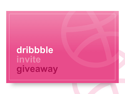 Dribbble Invite design typography ui web